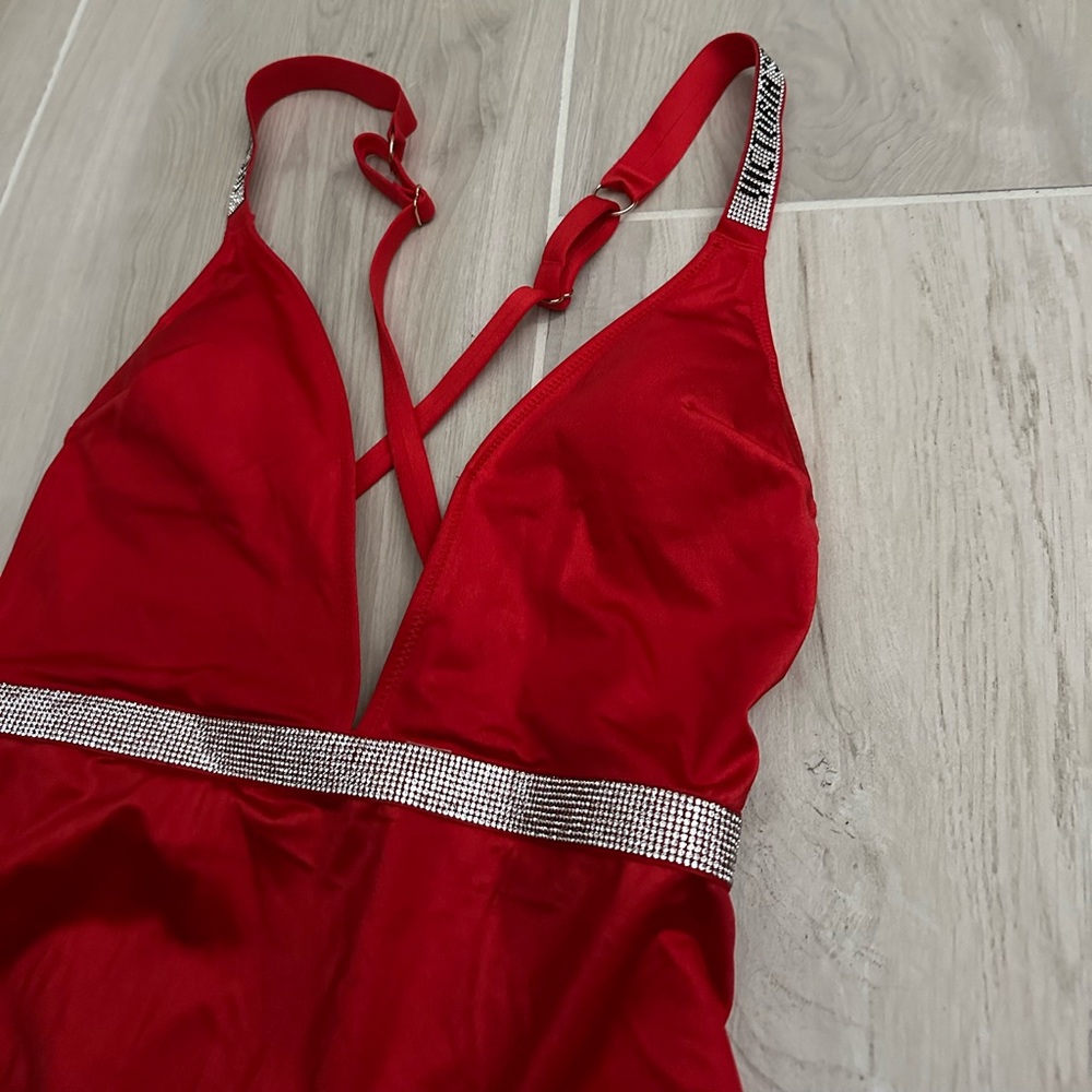 Victoria Secret Red One piece swimsuit